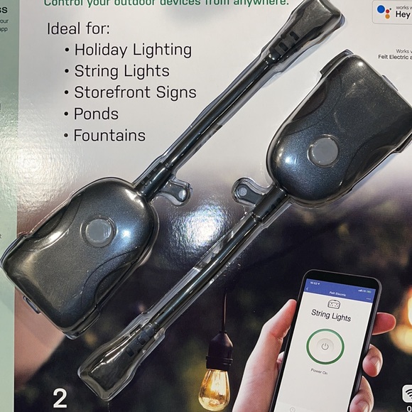 ❤️NEW!!❤️2 Feit Electric Smart Plugs Outlet Plugs. - Picture 4 of 17